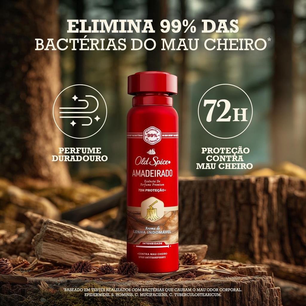 Desodorante Old Spice Amadeirado 150ml