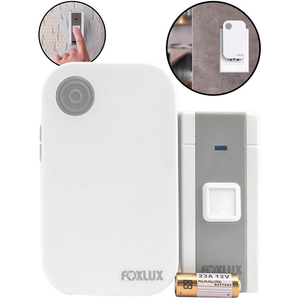 Campainha Digital Foxlux Sem Fio Wireless Alta Qualidade Longo Alcance Casa Escritório Apartamento