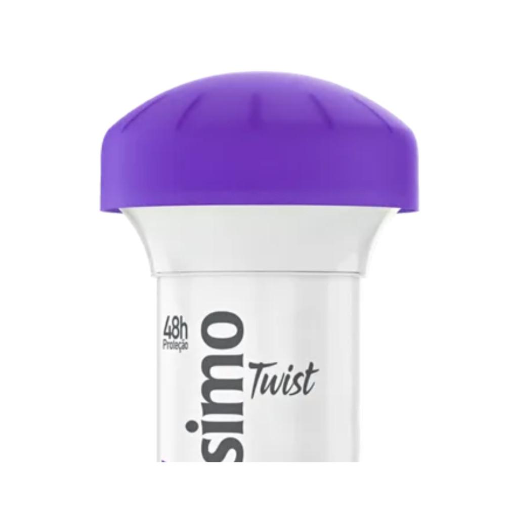 Desodorante Herbal Herbissimo Twist Lavanda 45g - Proteção E Frescor Com Aroma Suave De Lavanda