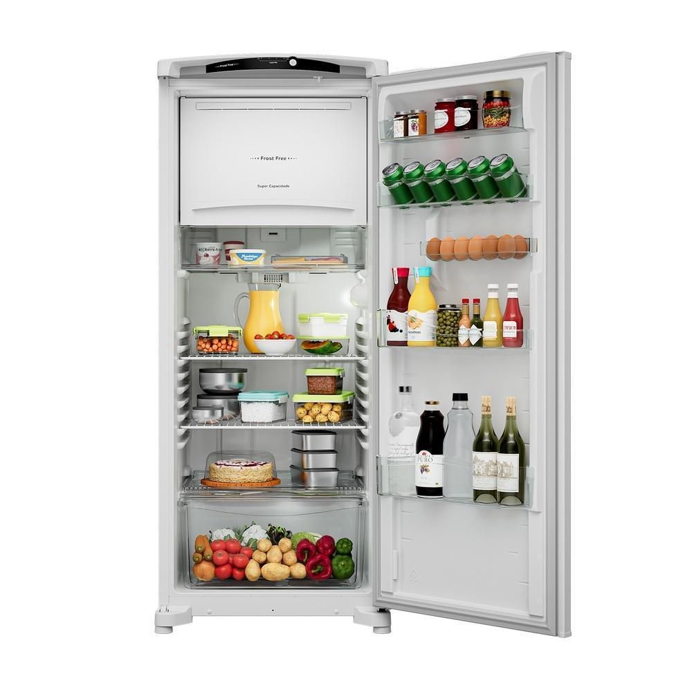 Geladeira Consul 297 Litros Frost Free Com Painel Externo Branca Crb36mb 127V
