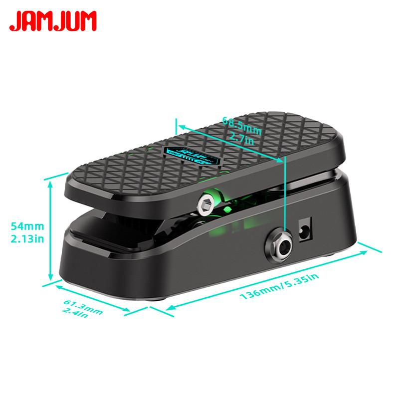 Pedal De Volume Jamjum Wah Com Design Antiderrapante Silencioso E Sem Necessidade De Energia Para Efeitos De Amplificado