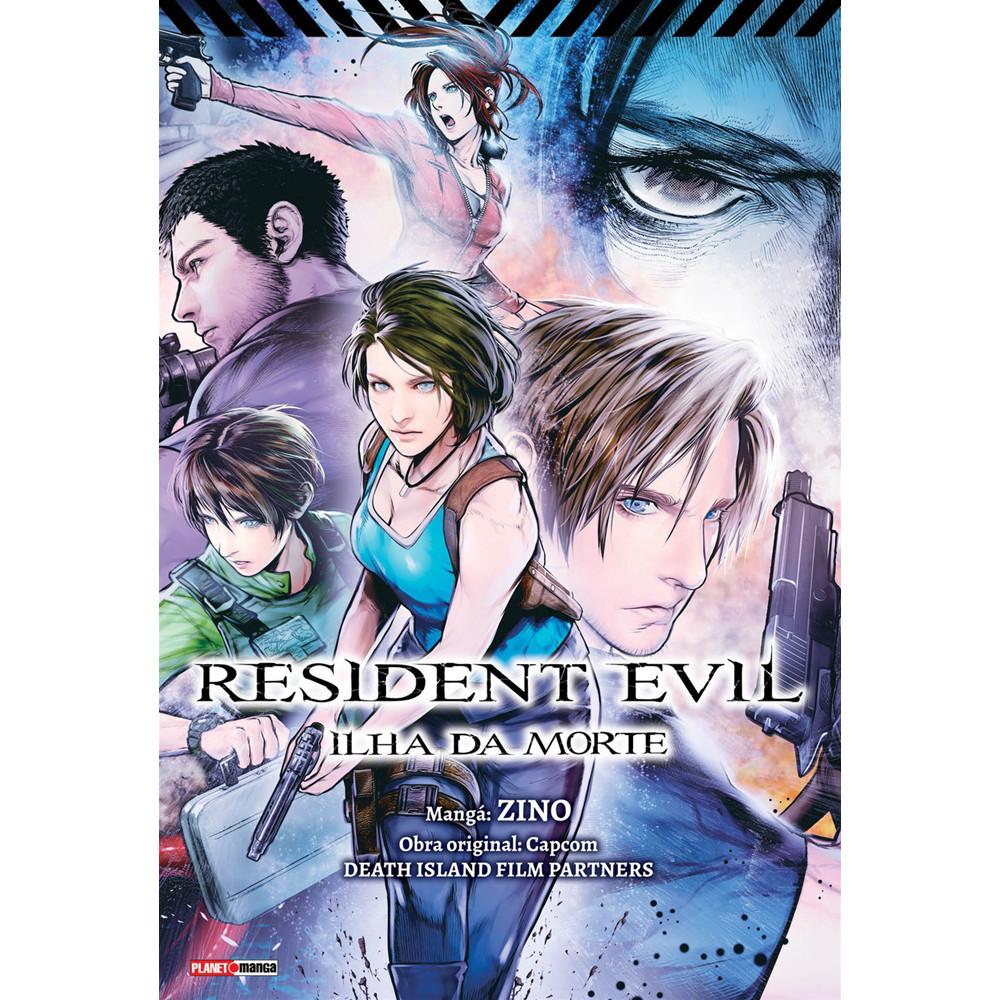Mangá - Resident Evil Ilha Da Morte - Novo/lacrado