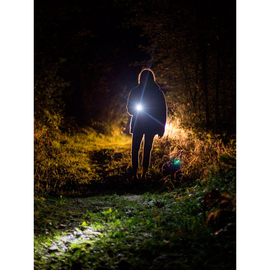 Mini Lanterna LED Foxlux Alumínio Portátil Luz Branca Potente Bolsa Carro Emergência