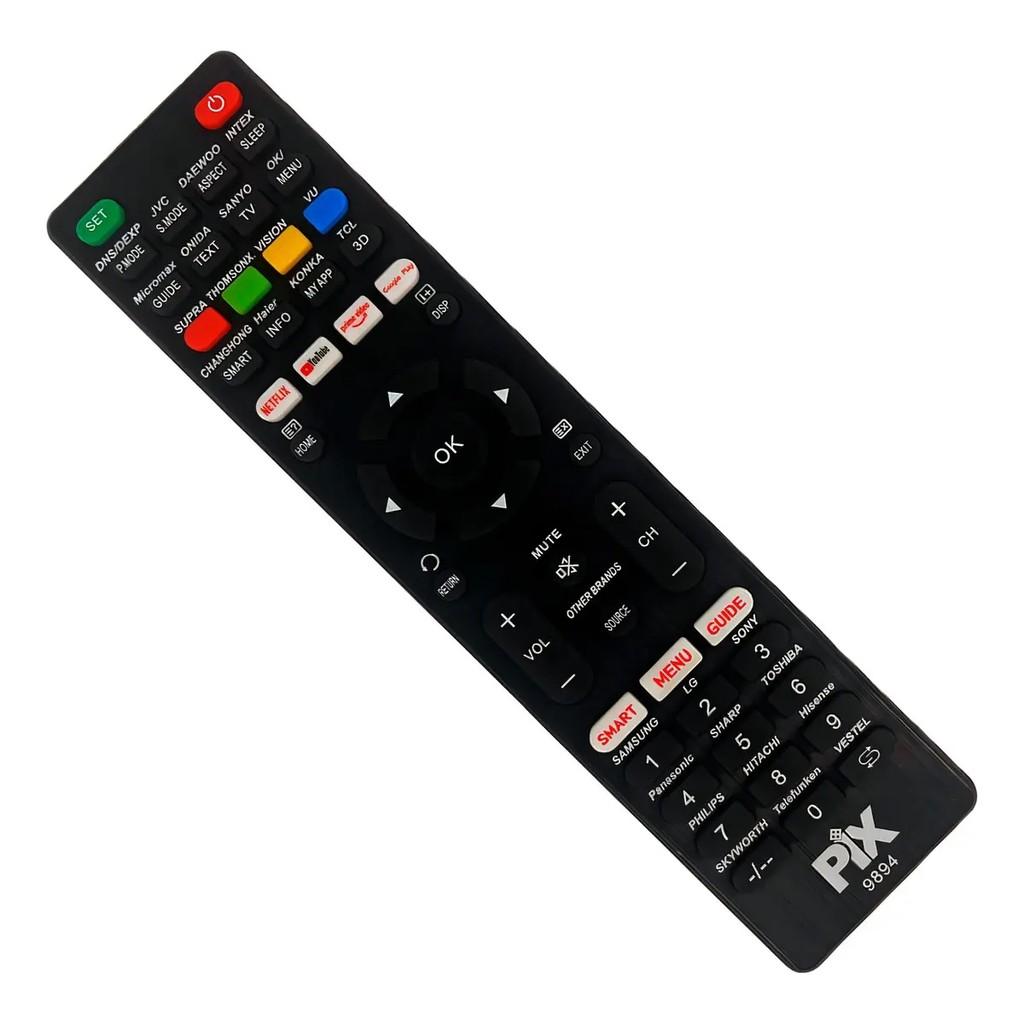 Controle Remoto Universal TV LED Lcd Para Várias Marcas
