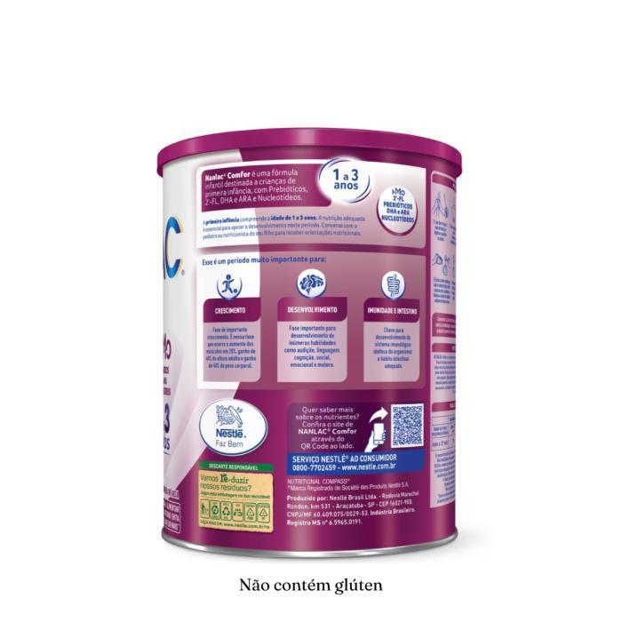 Fórmula Infantil De Primeira Infância Nanlac Comfor 800g