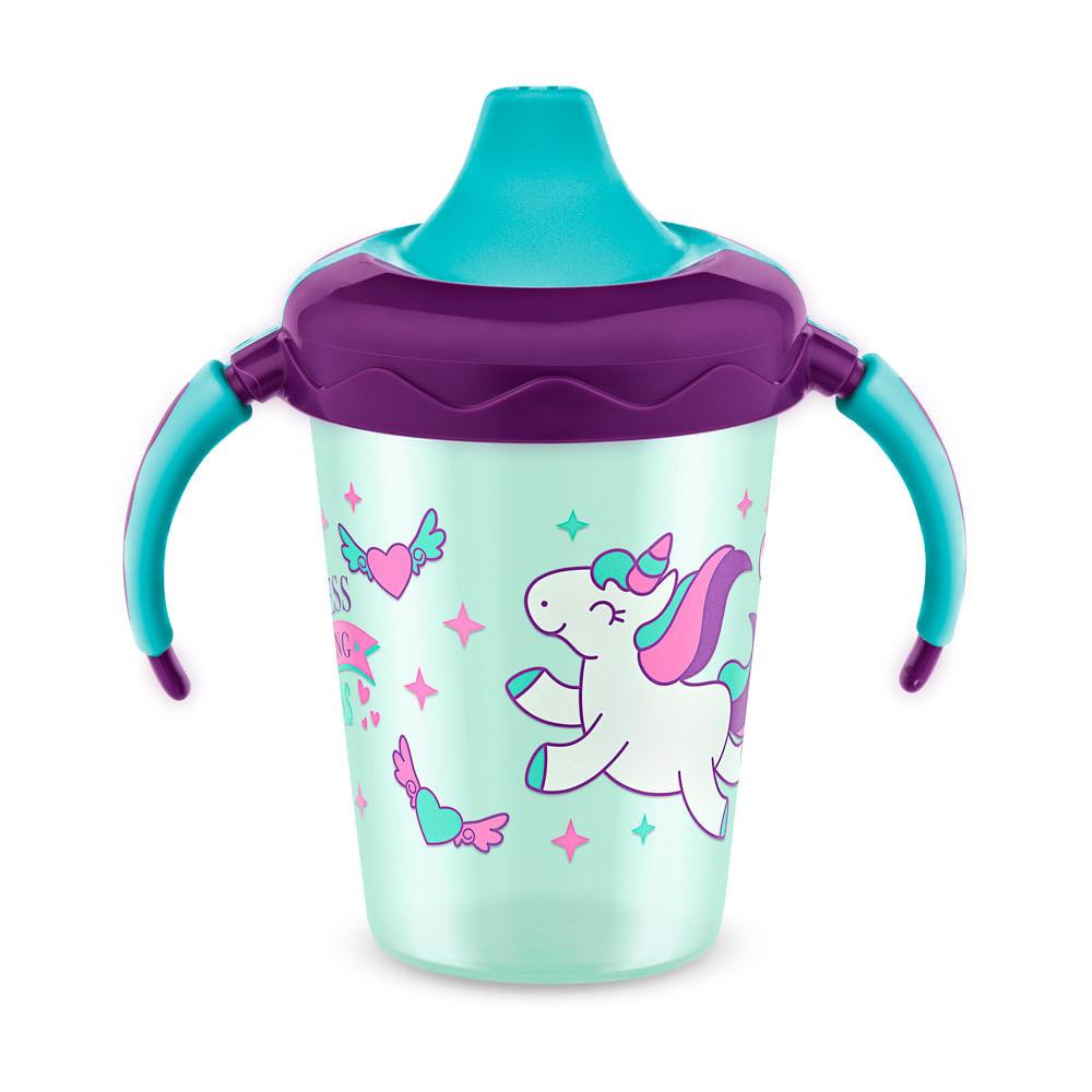 Caneca De Aprendizado Antizavamento Lillo Magia Estampa Menina 207ml