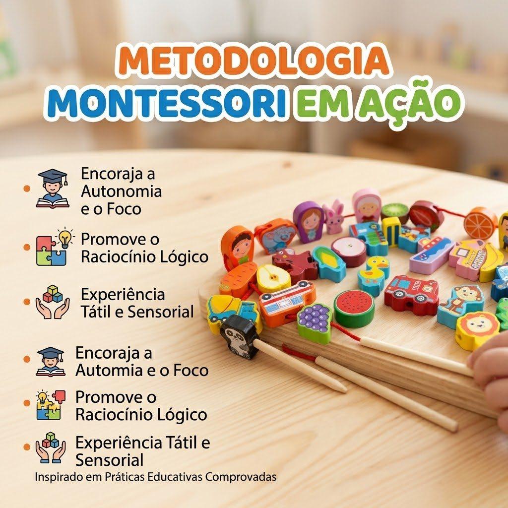 Puxa Blocos Brinquedo De Atividades Educativo Coordenacao Motora Para Vestir Montessori Kizumba