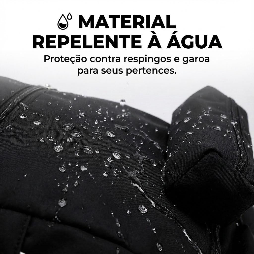 Mochila Bolsa Escolar Nylon Juvenil Infantil Universitária Notebook Moderna Com Estojo Lateral Tippi