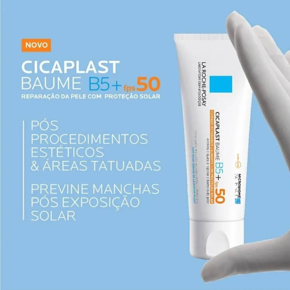 Protetor Solar Facial La Roche-posay Cicaplast Balm B5 Fps50 40ml