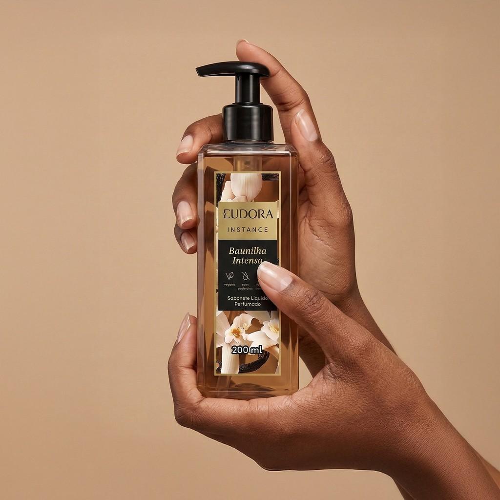 Eudora Instance Baunilha Intensa Sabonete Líquido Perfumado 200ml