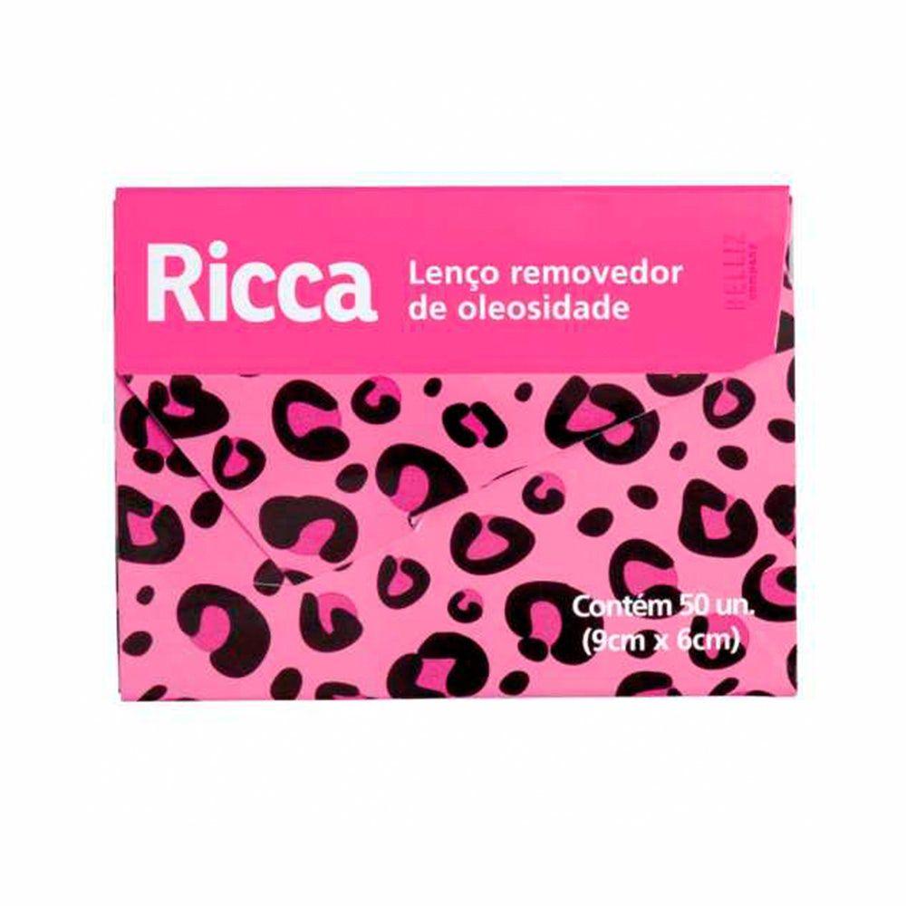 Folhas Removedoras De Oleosidade Ricca C/50un