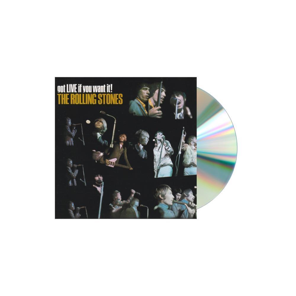 Cd The Rolling Stones - Got Live If You Want It - Importado