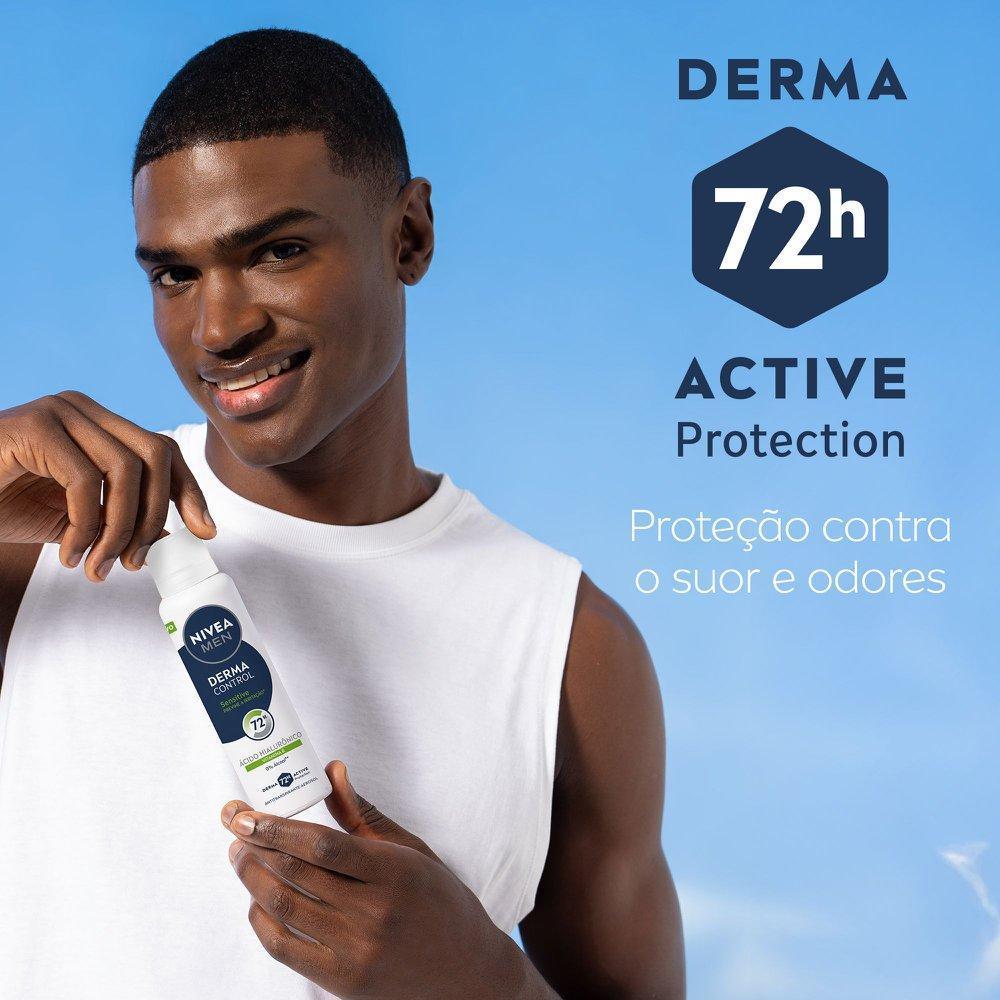 Desodorante Aerossol Nivea Men Derma Control Sensitive 150ml