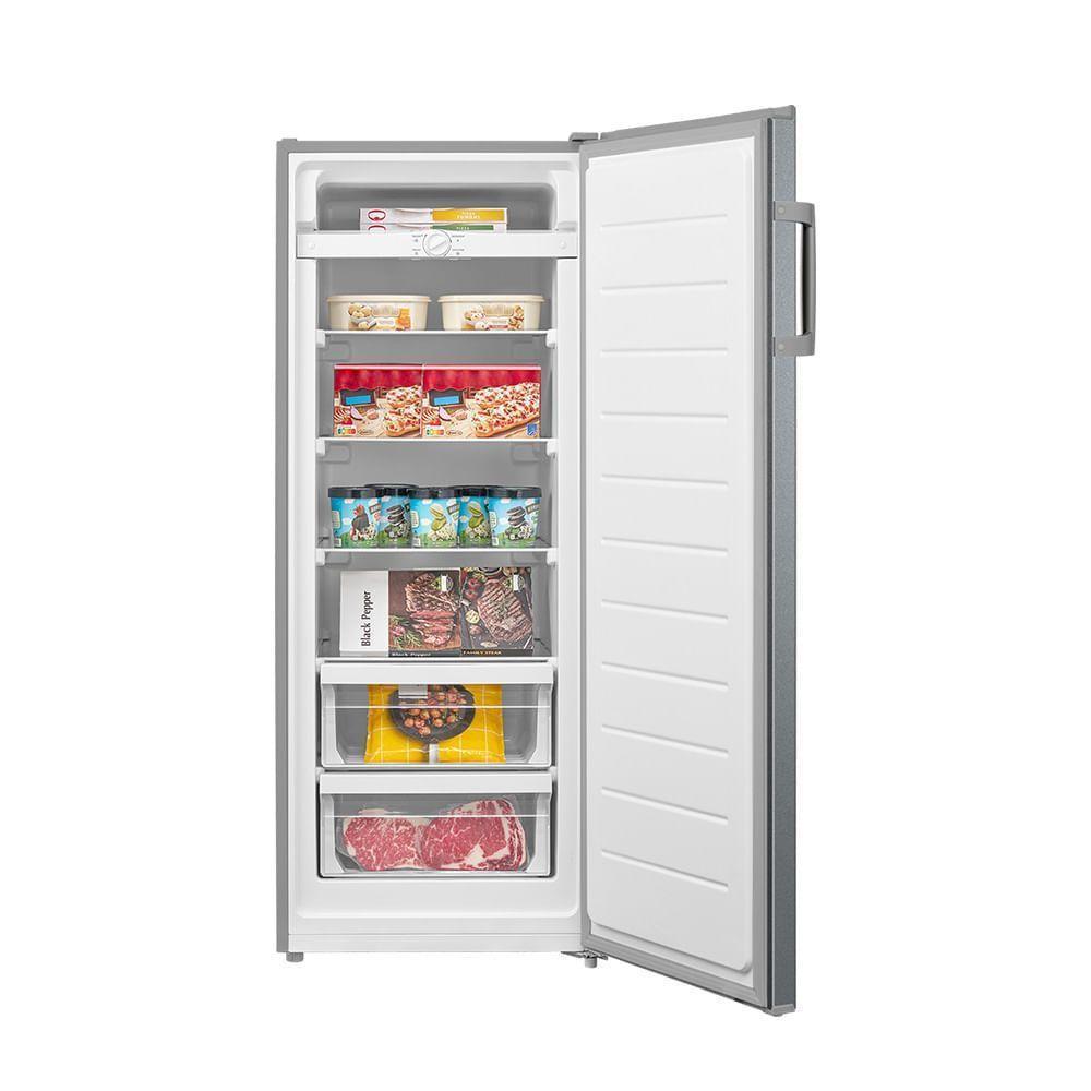 Freezer Vertical 196L 2 Em 1 Inverter Prata Midea Mdru276fza503 Bivolt