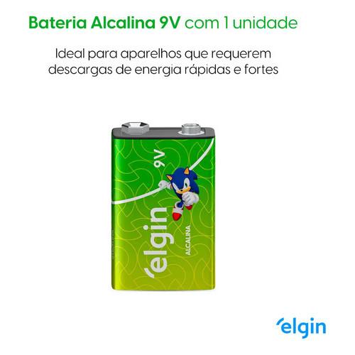Kit 02 Cartelas Baterias 9v Alcalina 9 Volts Elgin