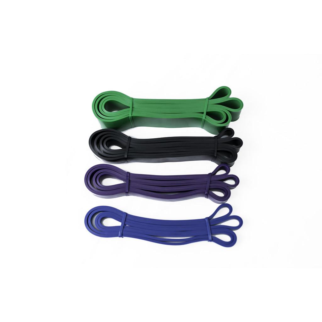 Kit Super Band 4 Intensidades Com Âncora De Porta Odin Fit