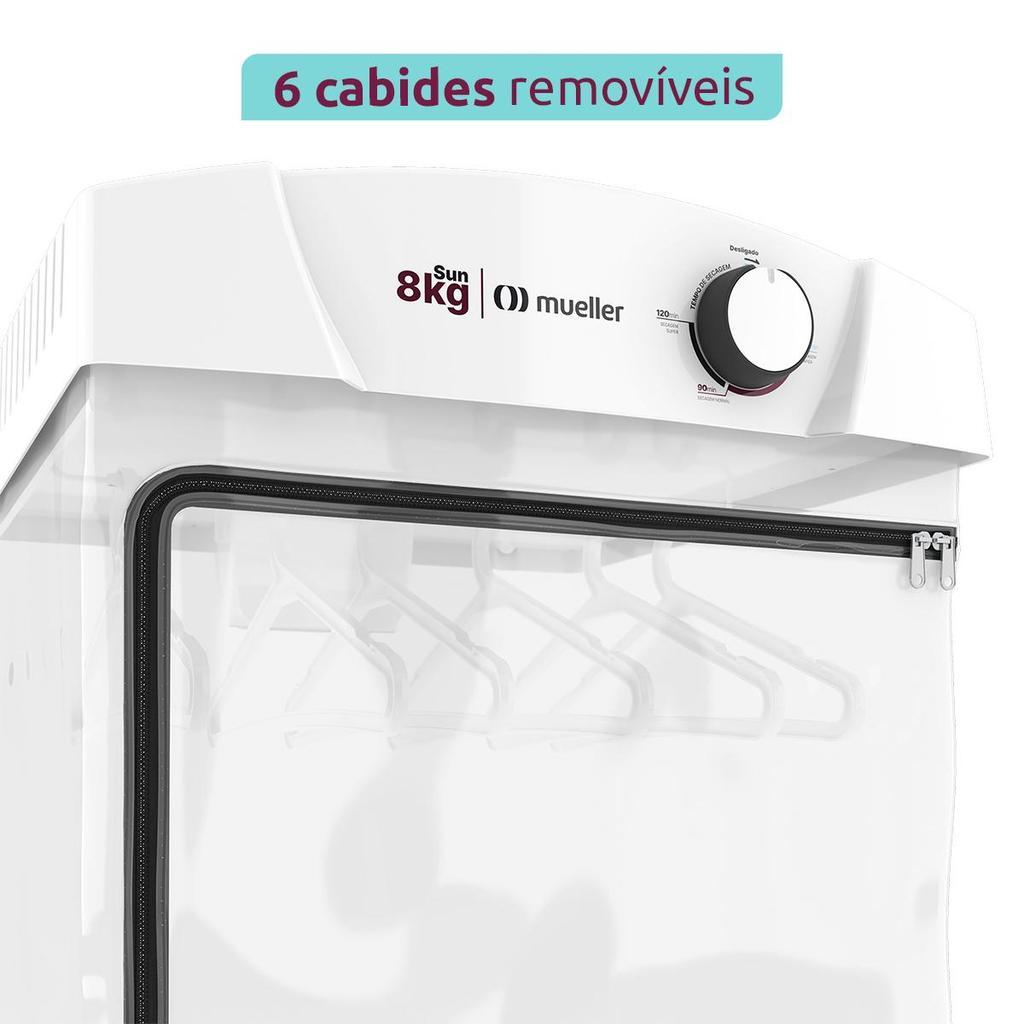 Secadora De Roupas Mueller Sun 8kg Timer De 120 Minutos