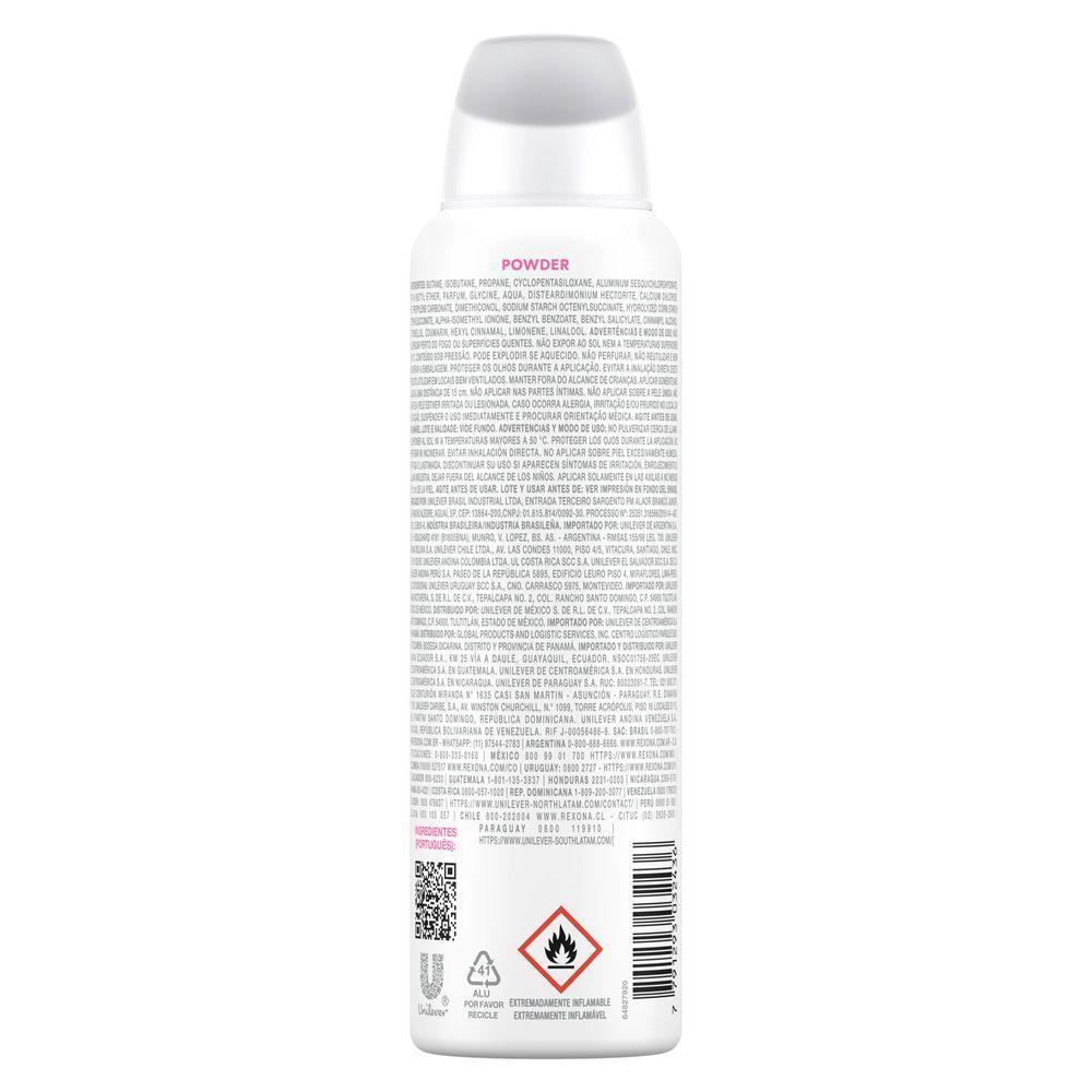 Desodorante Rexona Power Dry Aerosol 150ml