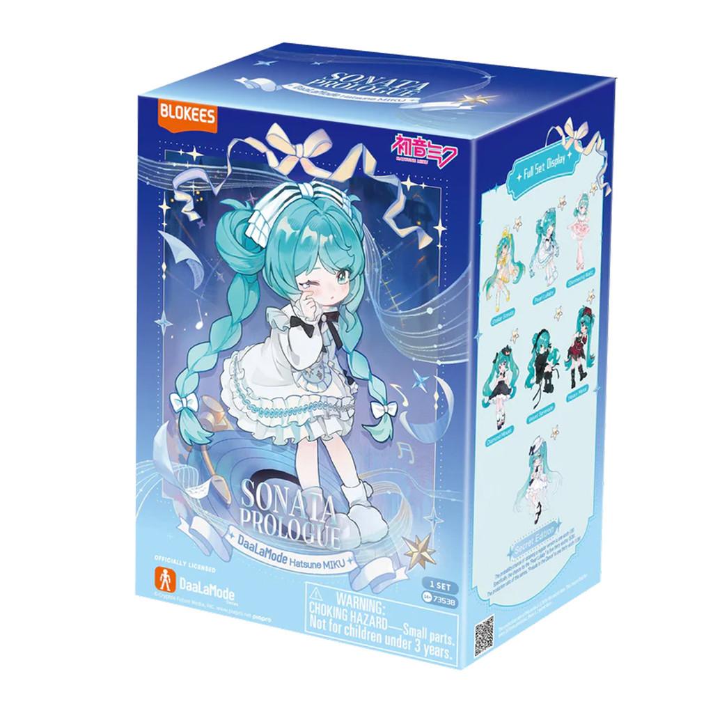 Boneco Articulado Montável Blokees Daalamode Series Hatsune Miku Sonata Prologue Model Kit