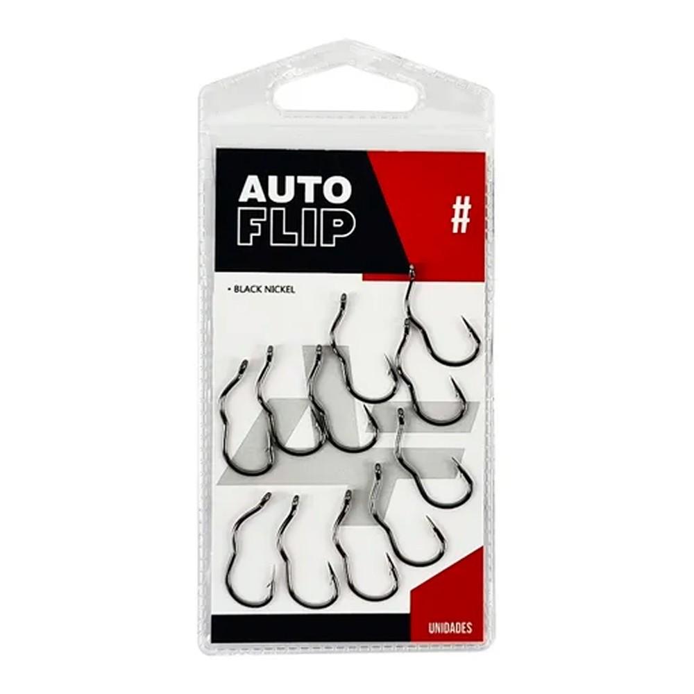 Anzol Auto Flip Black Nickel - Albatroz