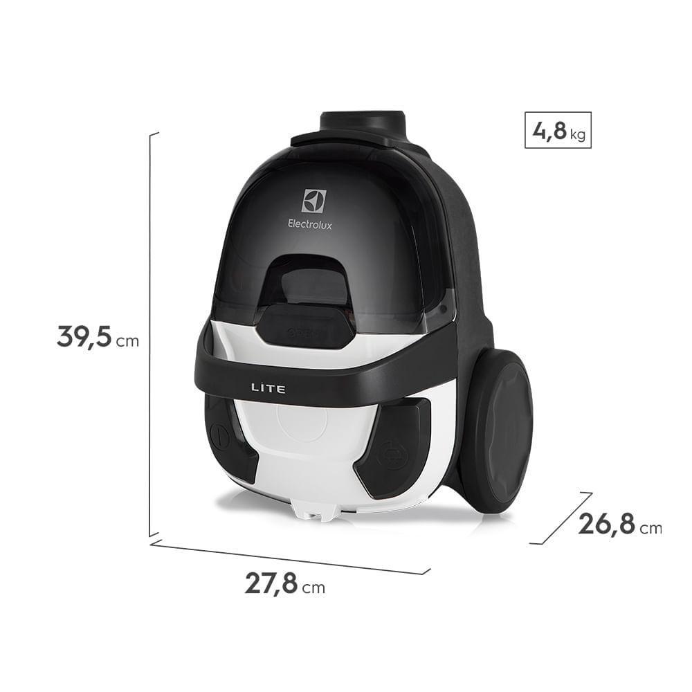 Aspirador De Pó Sem Saco Electrolux 1400w Lite Com Filtro Hepa Silencioso Branco
