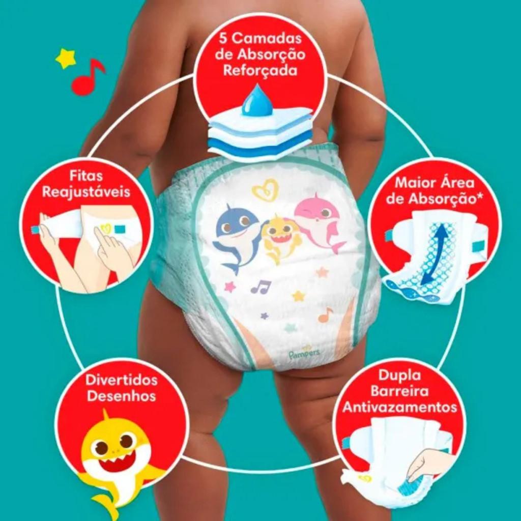 Fralda Pampers Supersequinha Tamanho G 80 Unidades