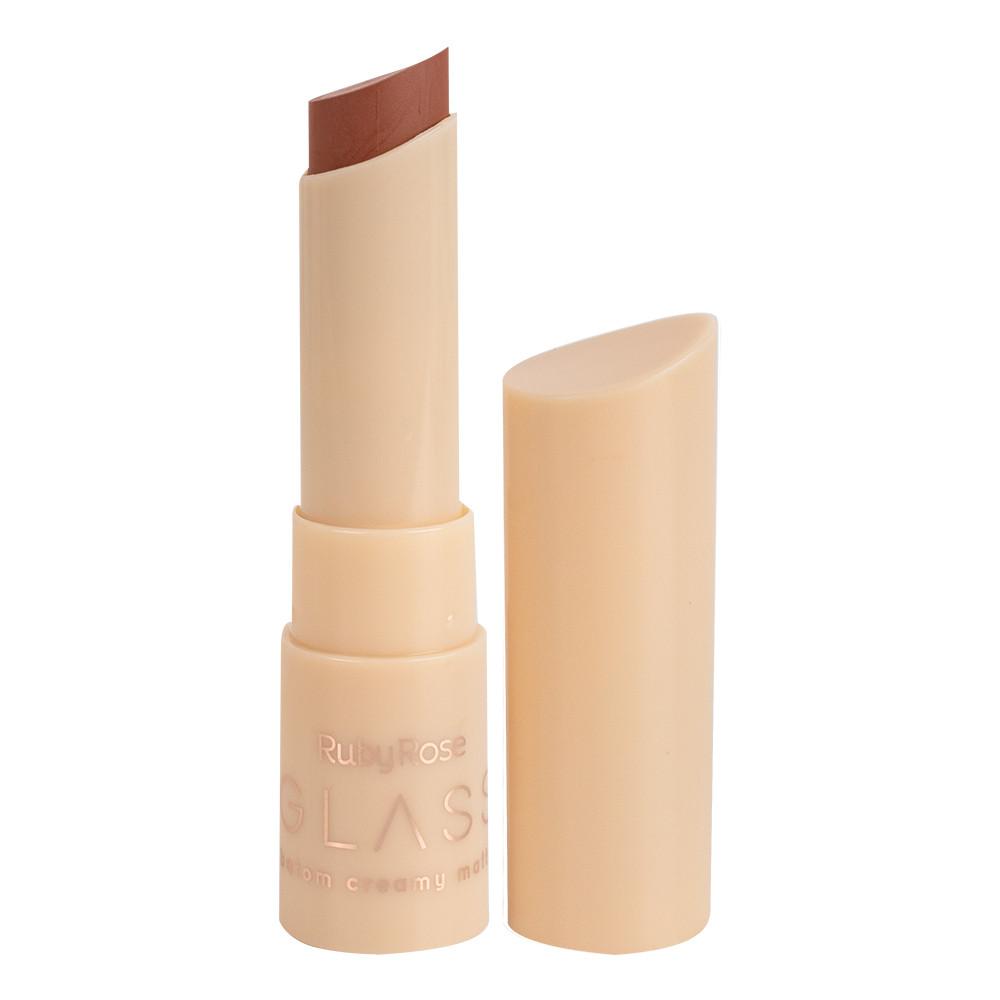 Batom Creamy Matte Glass - Hbf567 - Ruby Rose