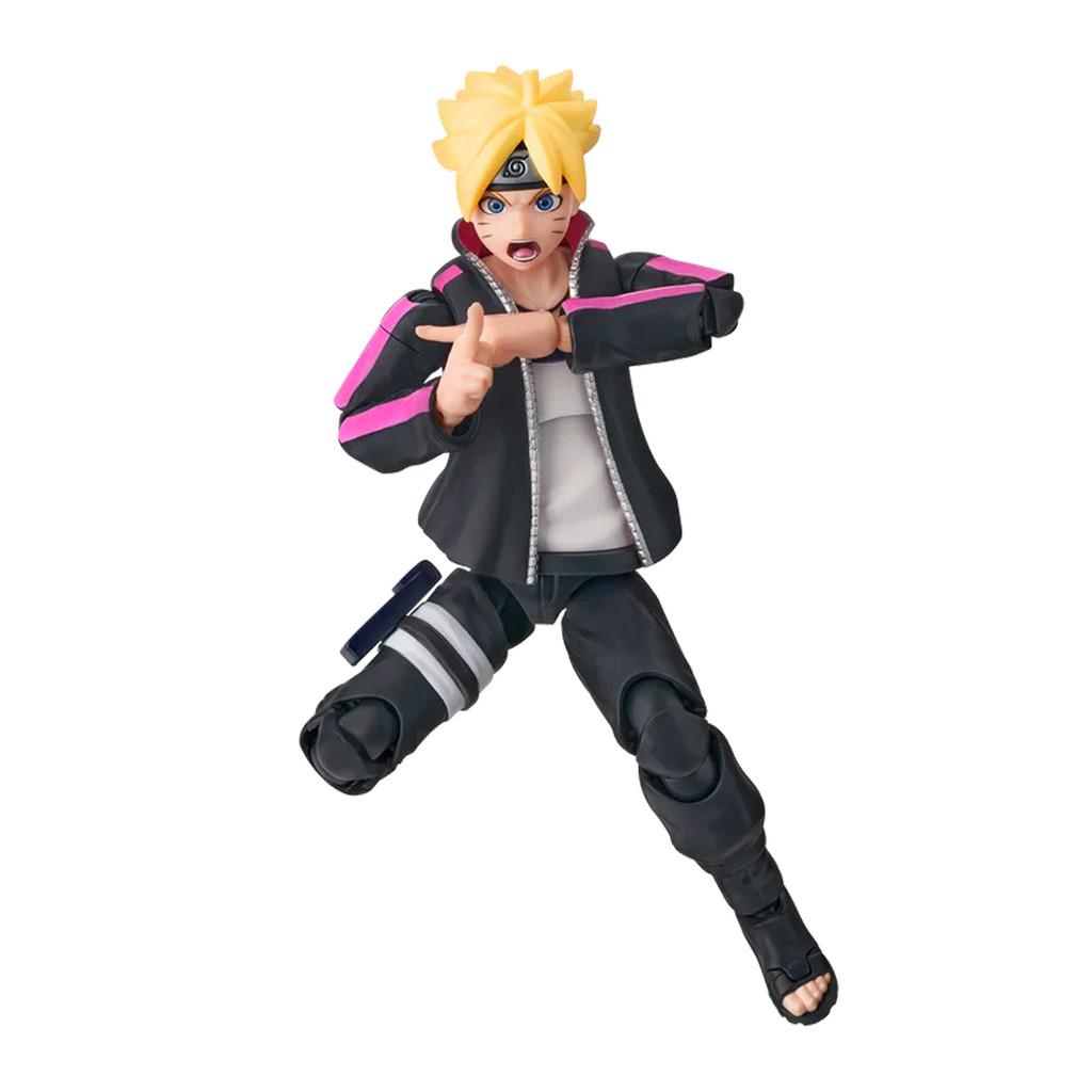 Boneco Articulado Montável Blokees Naruto Champion Class 01 Boruto Uzumaki Colecionável Model Kit
