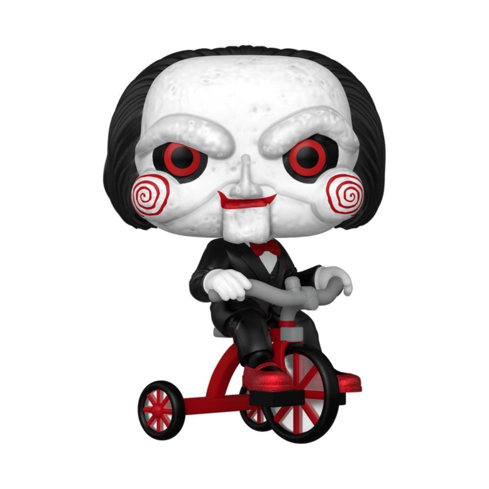 Boneco Funko Pop PLUS Jogos Mortais - Billy No Triciclo