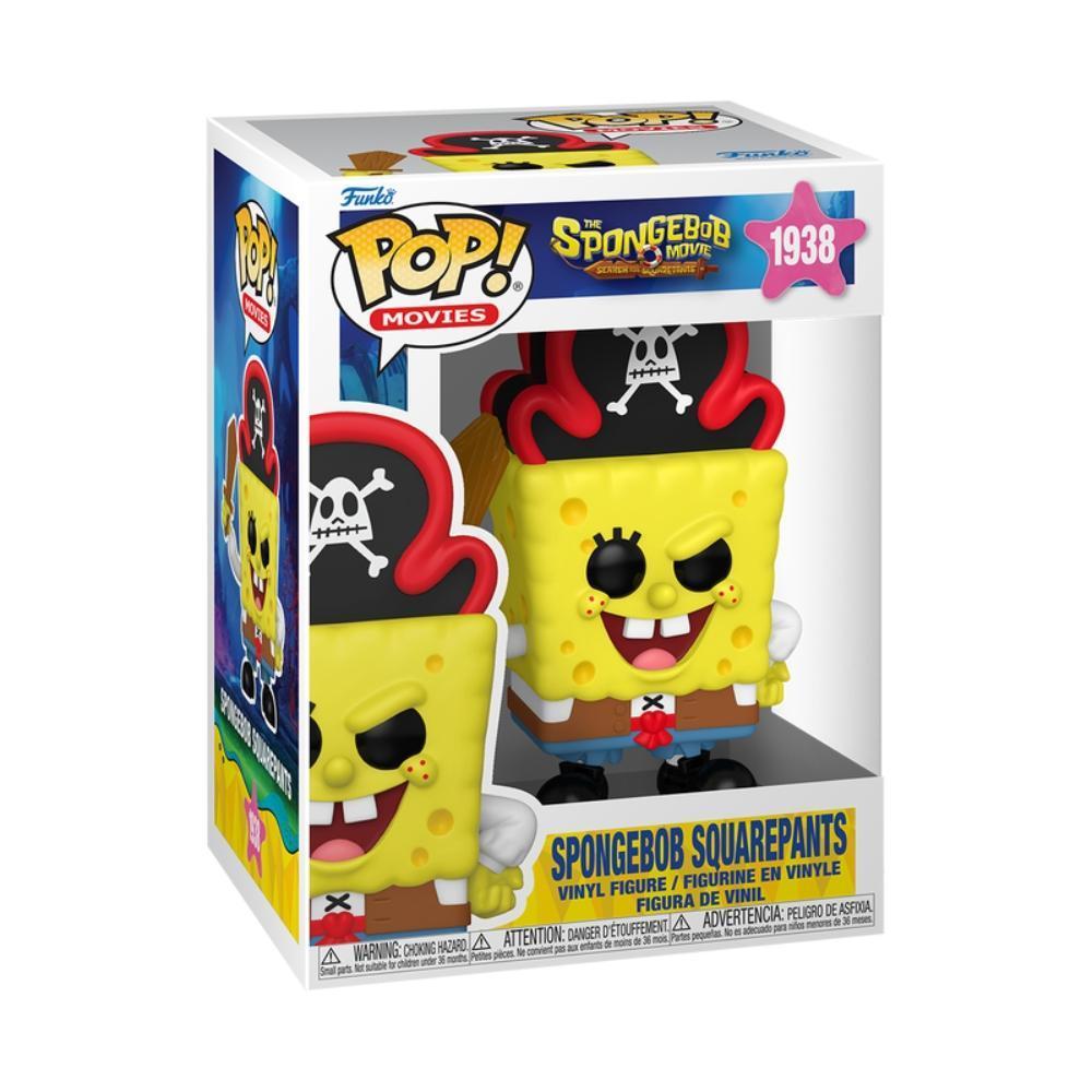 Boneco Funko Pop Bob Esponja O Filme - Pirata Bob Esponja