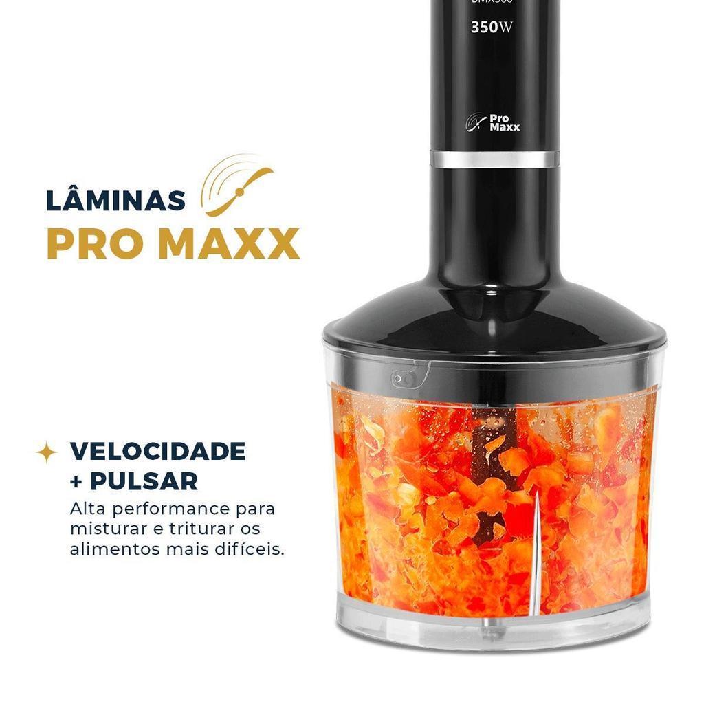 Mixer Britânia Lâminas PRO Maxx 2 Em 1 350W Bmx360