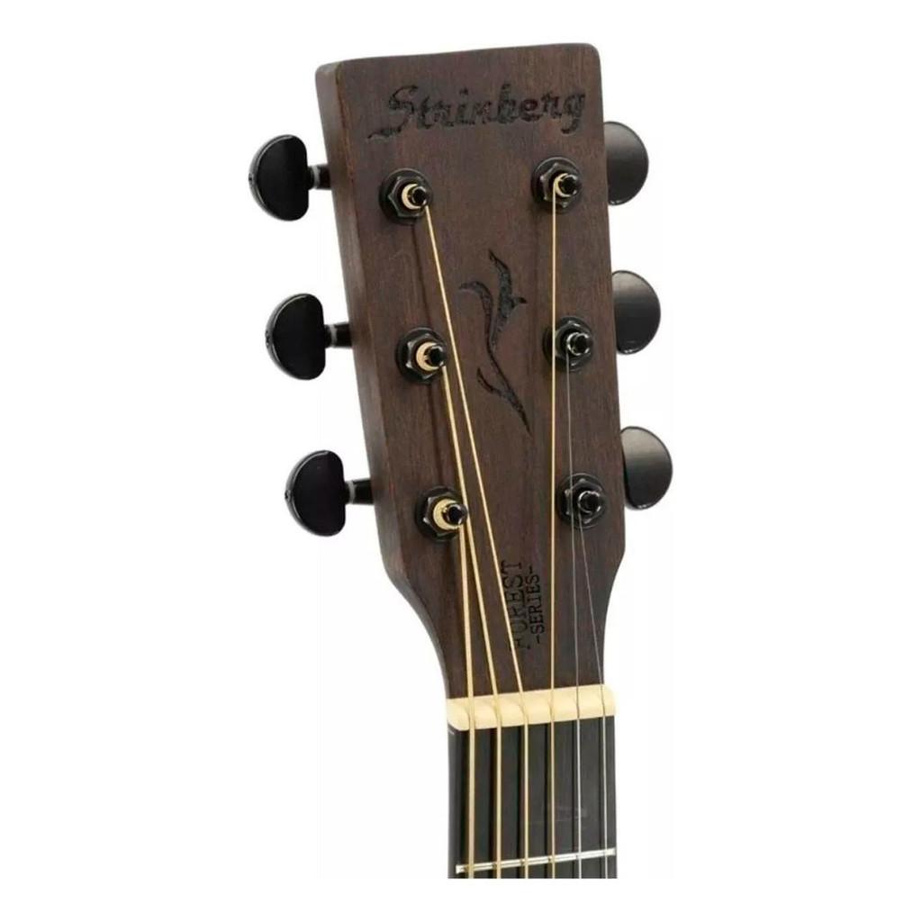 Violão Elétrico Strinberg Fs4d Tos + Capa Luxo E Acessórios