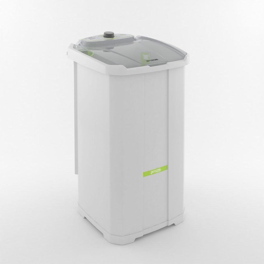 Lavadora De Roupa Semiautomática Tanquinho Sem Dreno Inverter 10kg Práxis