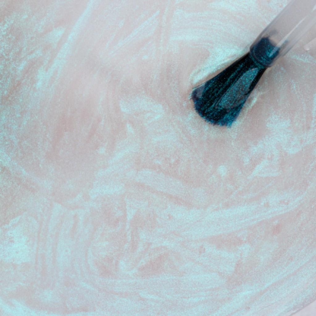 Esmalte Cor Da Moda Efeito Pó Cromado Cauda De Sereia Impala