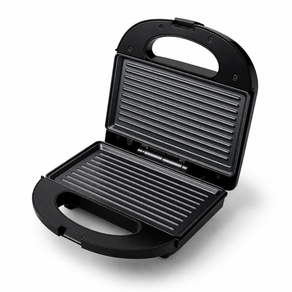 Sanduicheira E Grill Hq 750W Antiaderente Preto Hq-sg004
