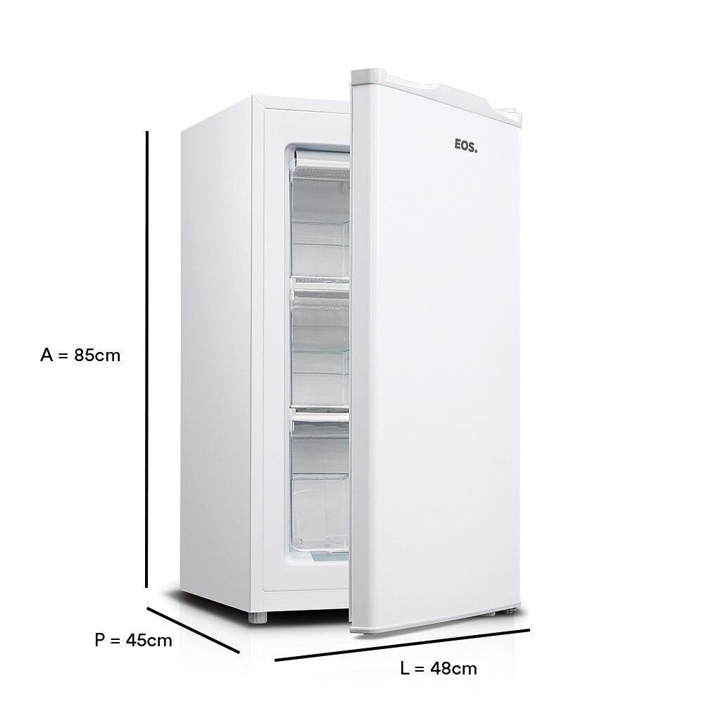Freezer Vertical Eos 66 Litros Ecogelo Slim Efv70 110V
