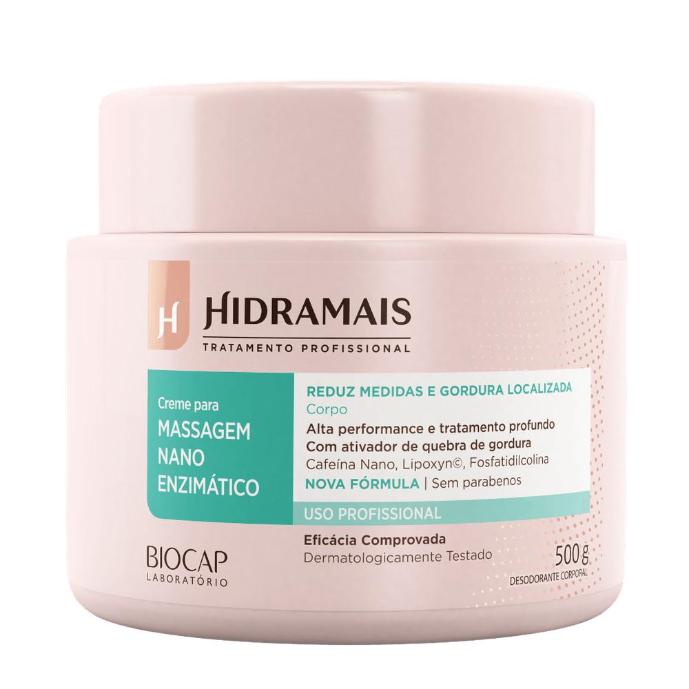 Creme Para Massagem Nano Enzimático 500g