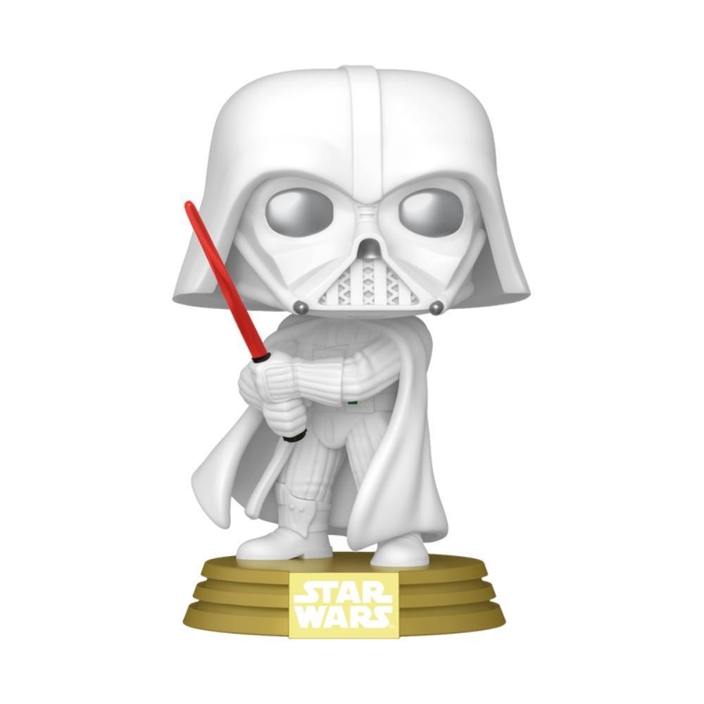 Boneco Funko Pop Excl Star Wars Legends Darth Vader Branco