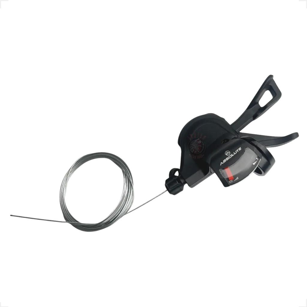 Kit Câmbio Traseiro Absolute Nero 12v 11/52 Tipo Shimano + Alavanca Absolute Nero 12v Transmissão