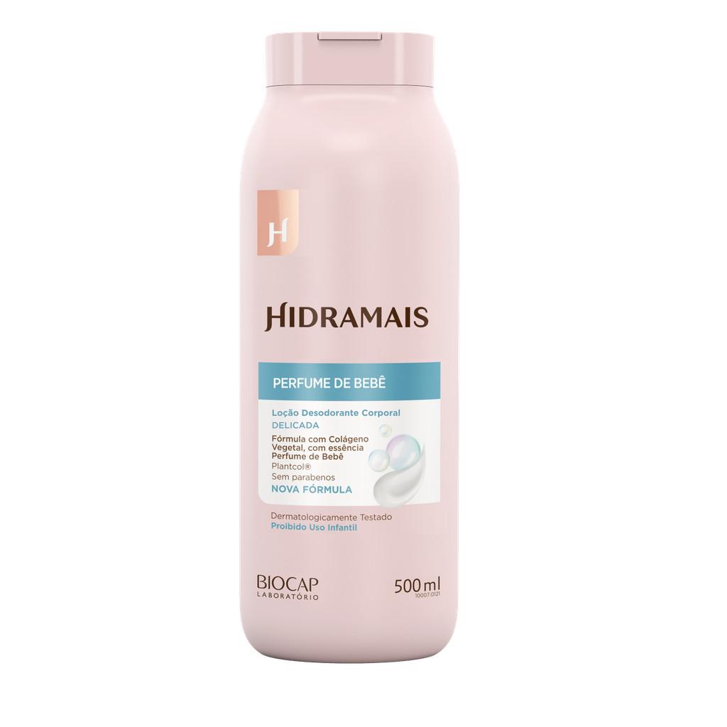 Loção Hidratante Perfume De Bebê Hidramais 500ml Colágeno Vegetal