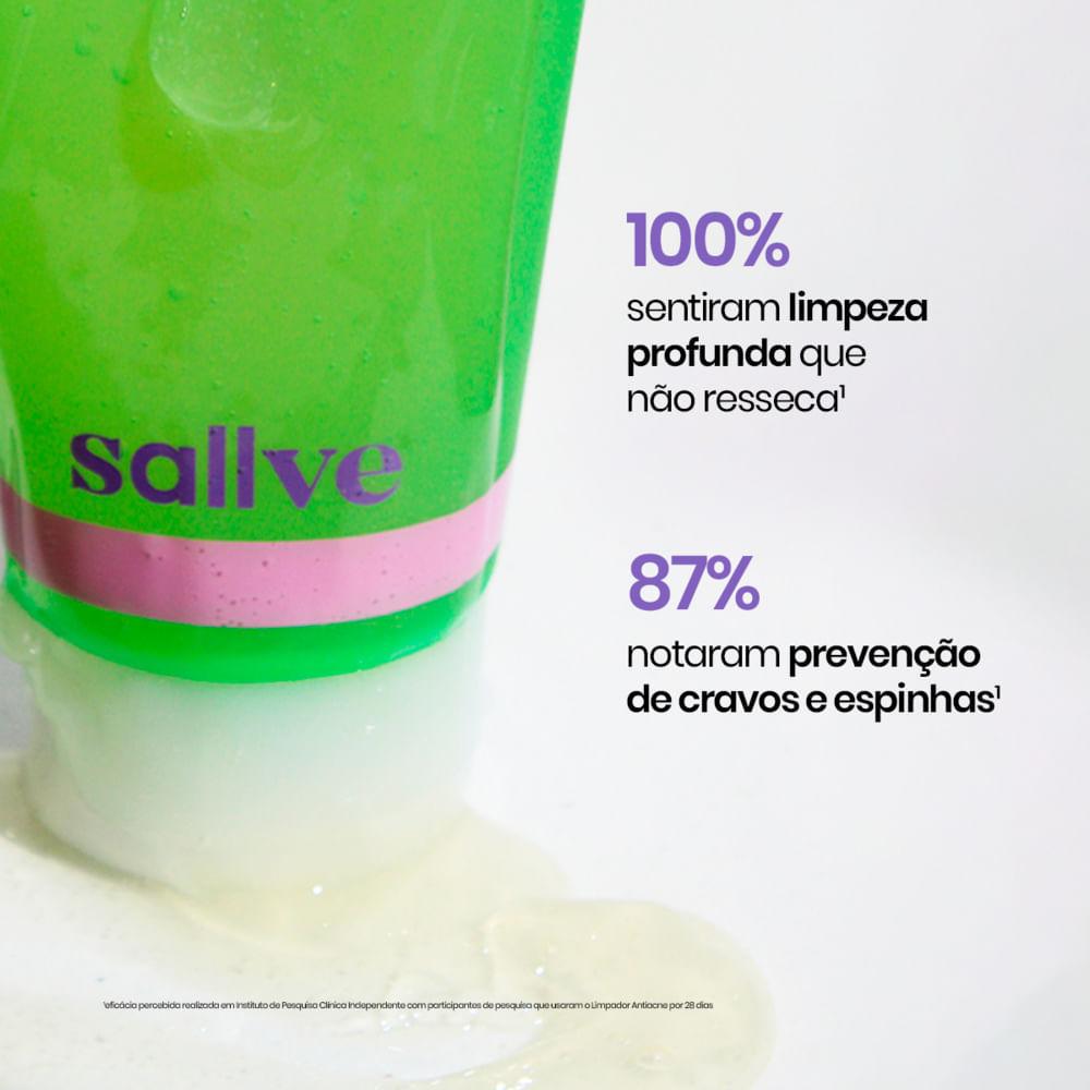 Limpador Antiacne Sallve Com Ácido Salicílico 300ml