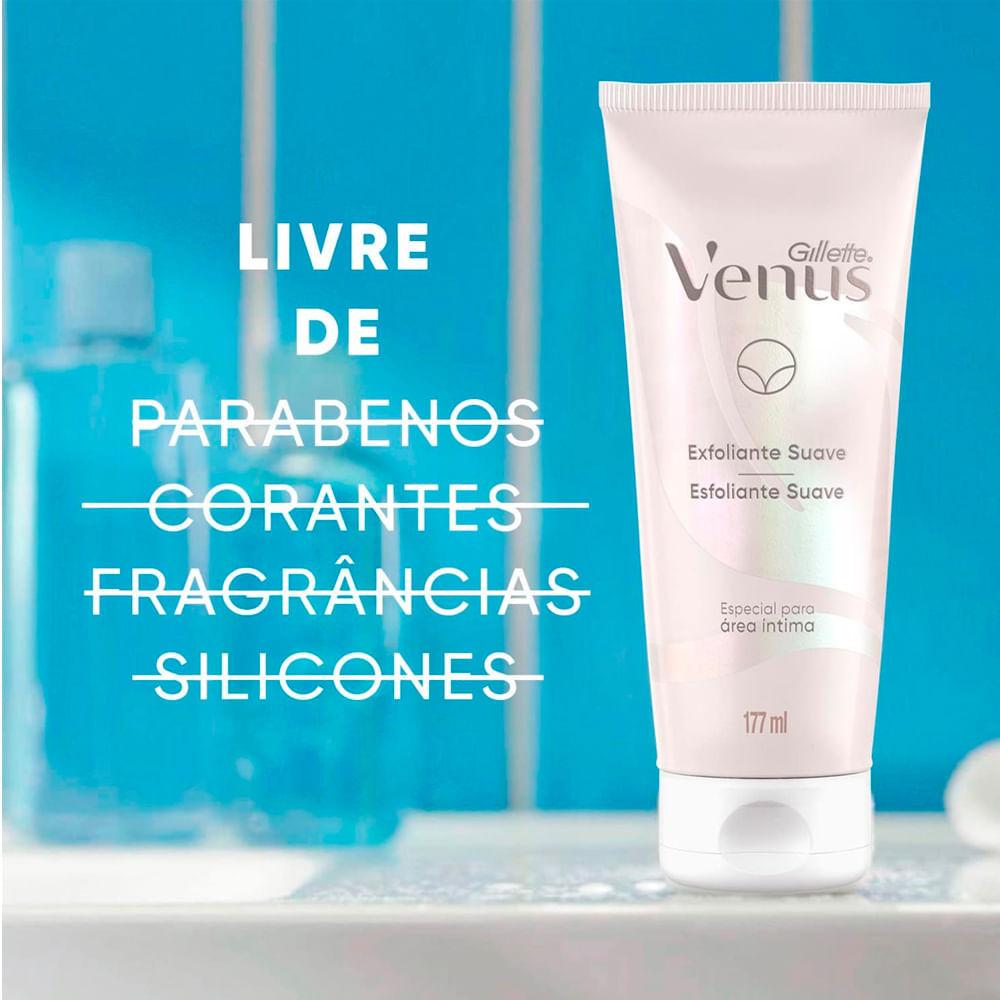 Creme Esfoliante Gillette Venus Suave 177ml