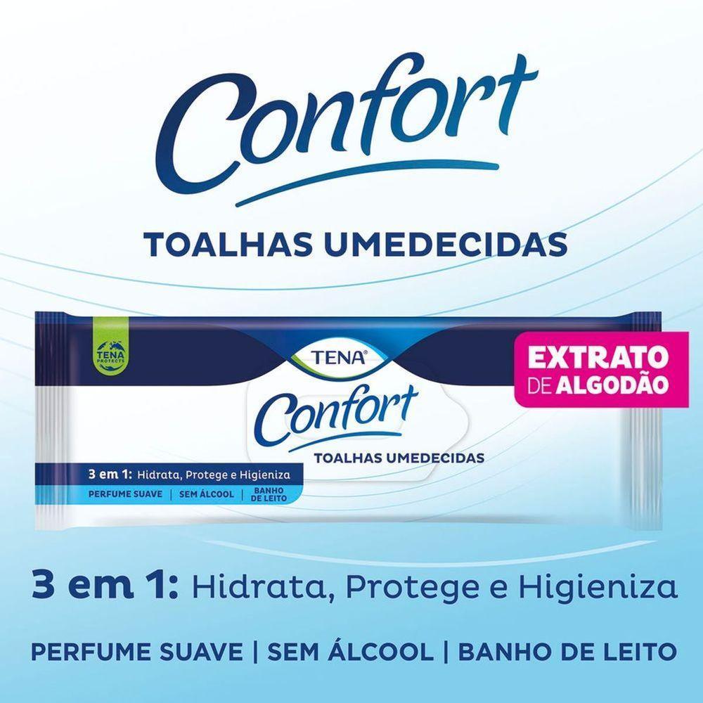 Toalhas Umedecidas Tena Confort 40 Unidades