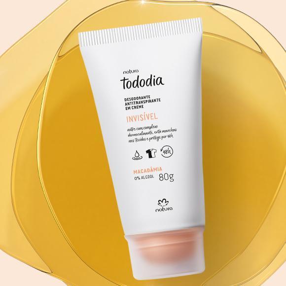 Desodorante Antitranspirante Em Creme Tododia Macadâmia 80 G
