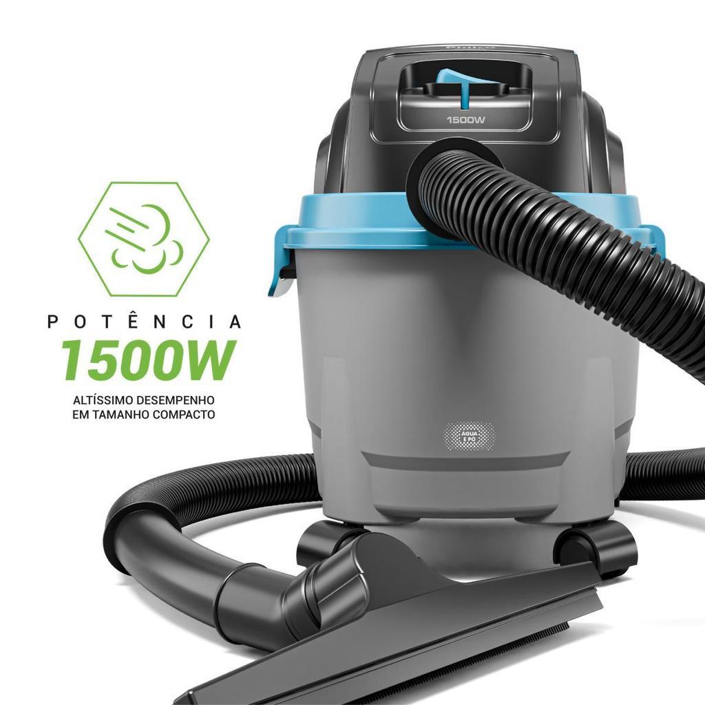 Aspirador De Pó E Água Philco Função Sopro 1500w Pas08a