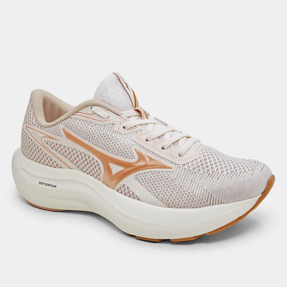 Tênis Mizuno Virtue 2 - Feminino - Bege