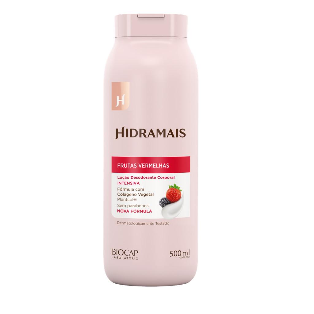 Loção Hidratante Frutas Vermelhas Hidramais 500ml Colágeno Vegetal