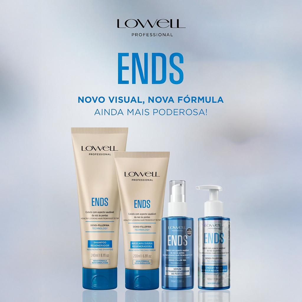 Lowell Ends Creamy Mask - Booster Regenerador 100ml