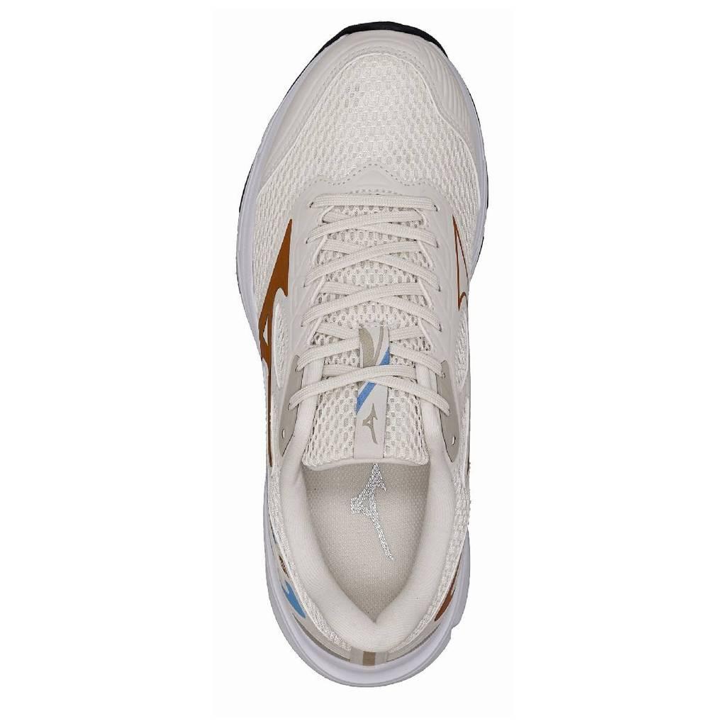 Tênis Mizuno Hawk 6 - Feminino - Bege Azul