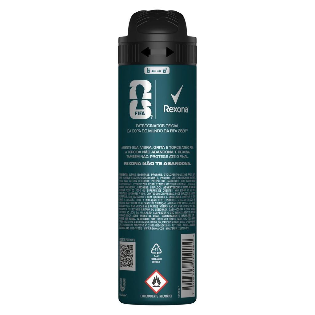 Desodorante Antitranspirante Rexona Men Antibacterial + Invisible 150ml